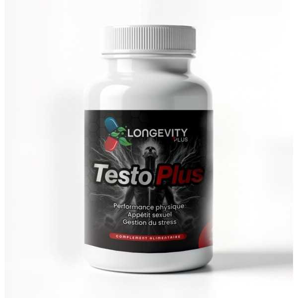 TestoPlus 90 Gelules Longevity Plus