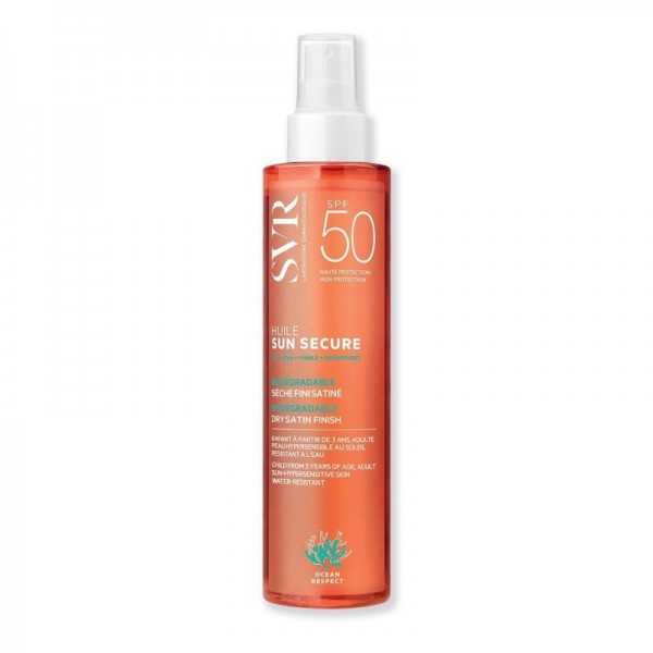 SVR Sun Secure Huile Solaire SPF50 – Visage, Corps et Cheveux – 200ml