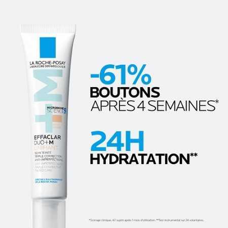 RayaPara - La Roche-Posay Effaclar DUO+M Unifiant Light – Soin Teinté Anti-Imperfections 40ml - Parapharmacie au Meilleur Prix e RayaPara - La Roche-Posay Effaclar DUO+M Unifiant Light – Soin Teinté Anti-Imperfections 40ml - Parapharmacie au Meilleur Prix e