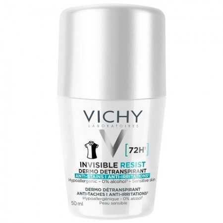 RayaPara - Vichy Homme Invisible Resist Déodorant Détranspirant 72H – Roll-on 50 ml - Parapharmacie au Meilleur Prix en Tunisie RayaPara - Vichy Homme Invisible Resist Déodorant Détranspirant 72H – Roll-on 50 ml - Parapharmacie au Meilleur Prix en Tunisie
