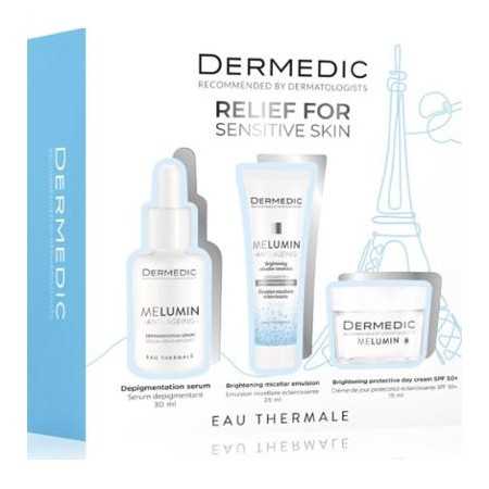 RayaPara - DERMEDIC COFFRET MELUMIN Anti Tache Pour Peau Sensible - Parapharmacie au Meilleur Prix en Tunisie !