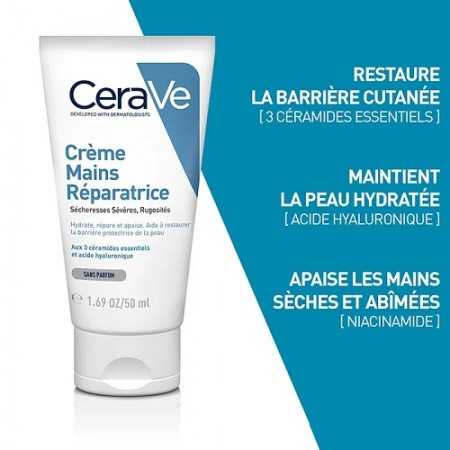RayaPara - CeraVe Crème Mains Réparatrice – 50 ml - Parapharmacie au Meilleur Prix en Tunisie ! RayaPara - CeraVe Crème Mains Réparatrice – 50 ml - Parapharmacie au Meilleur Prix en Tunisie !