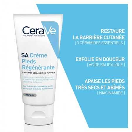 RayaPara - CeraVe SA Crème Pieds Régénérante – 88 ml - Parapharmacie au Meilleur Prix en Tunisie ! RayaPara - CeraVe SA Crème Pieds Régénérante – 88 ml - Parapharmacie au Meilleur Prix en Tunisie !