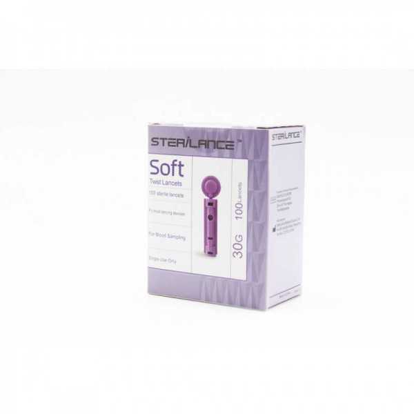 SteriLance Twist Lancettes stériles calibre 30 B/100 lancettes