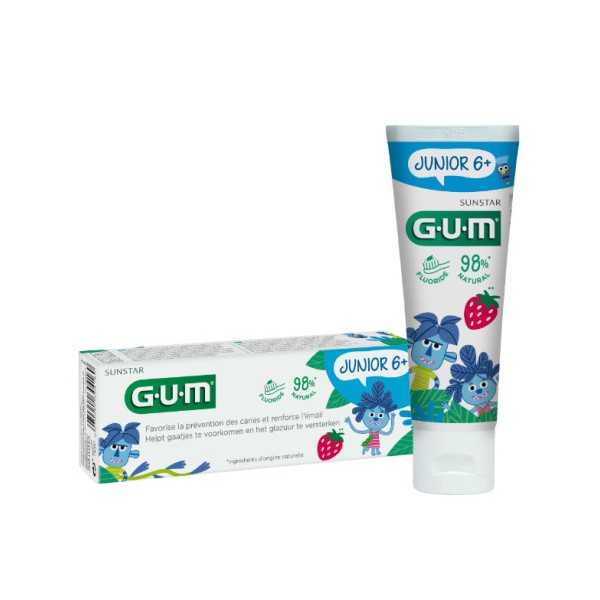 Gum Dentifrice Junior 6+ 50ml