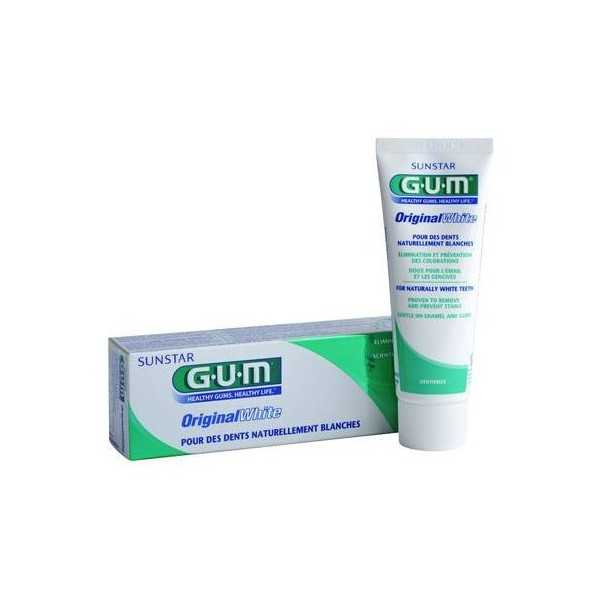 GUM Dentifrice Original White 75ml