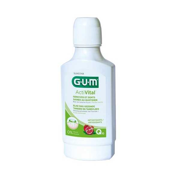 GUM ACTIVITAL Bain De Bouche Q10