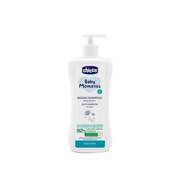 Chicco Shampoing 2en1 Baby Moments 0M+ 500ml