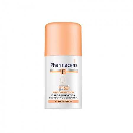 RayaPara - Pharmaceris F Fond De Teint SPF50+ IVORY 01 - Parapharmacie au Meilleur Prix en Tunisie !