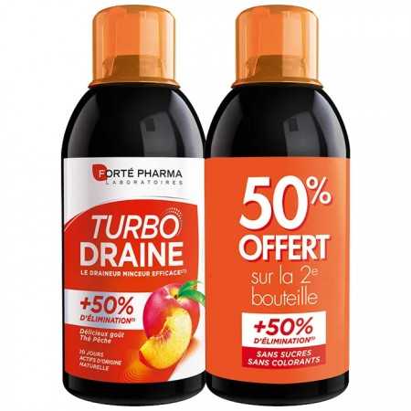 RayaPara - Forté Pharma Turbo Draine Thé Pêche 2x500ml - Parapharmacie au Meilleur Prix en Tunisie ! RayaPara - Forté Pharma Turbo Draine Thé Pêche 2x500ml - Parapharmacie au Meilleur Prix en Tunisie !