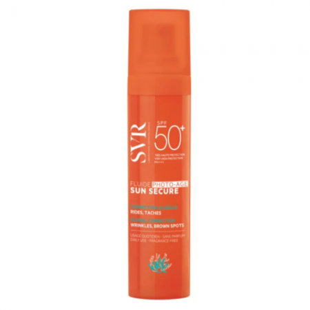 RayaPara - SVR Sun Secure Fluide Photo-Age SPF50+ 40ml - Parapharmacie au Meilleur Prix en Tunisie ! RayaPara - SVR Sun Secure Fluide Photo-Age SPF50+ 40ml - Parapharmacie au Meilleur Prix en Tunisie !