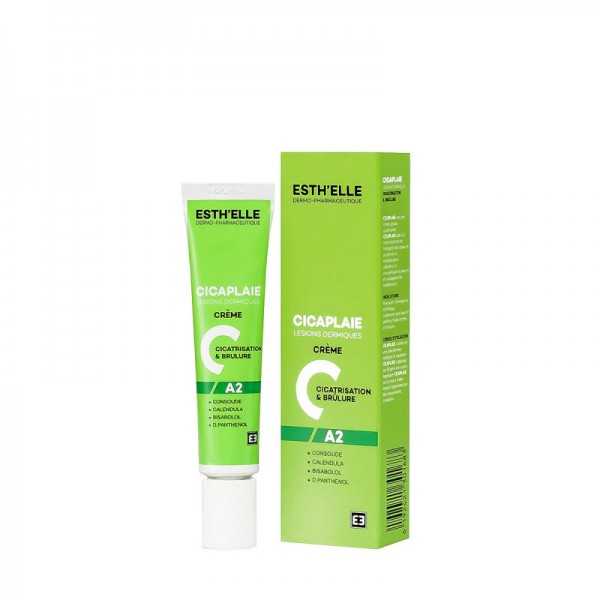 Esth'Elle Cicaplaie A2 – Crème Cicatrisante Réparatrice 15gr