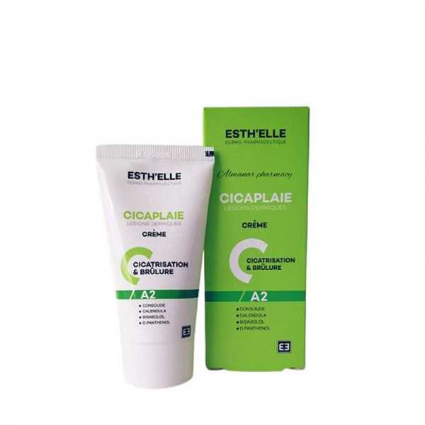 Esth’elle Cicaplaie A2 – Crème Réparatrice Cicatrisante 50gr