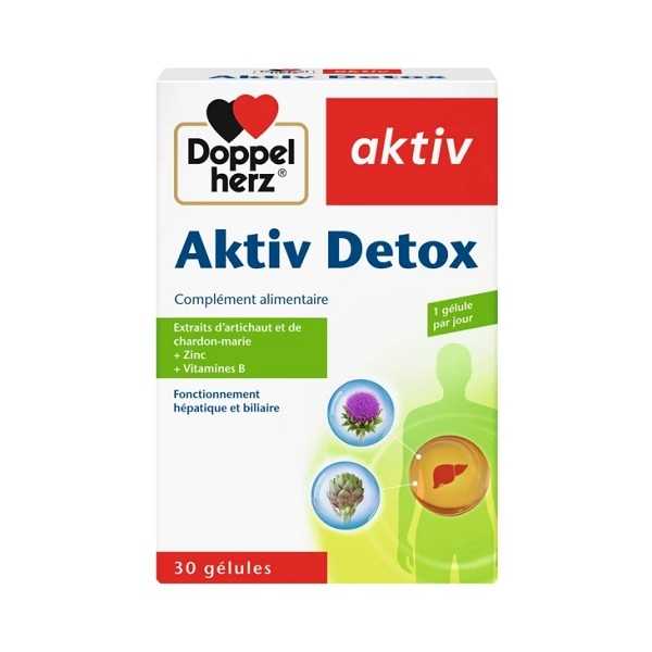 Aktiv Detox – Détox & Support Foie – 30 gélules