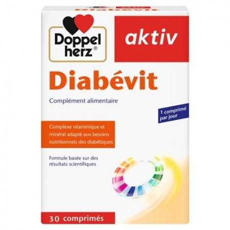 RayaPara - Aktiv Diabevit – Équilibre Glycémique & Protection Cellulaire – 30 Comprimés - Parapharmacie au Meilleur Prix en Tuni RayaPara - Aktiv Diabevit – Équilibre Glycémique & Protection Cellulaire – 30 Comprimés - Parapharmacie au Meilleur Prix en Tuni