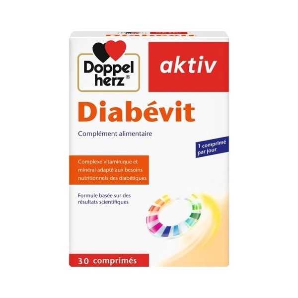 Aktiv Diabevit – Équilibre Glycémique & Protection Cellulaire – 30 Comprimés