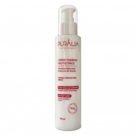 RayaPara - PURALIA Crème Thermo-Protectrice à la Kératine & Karité Bio – 150 ml - Parapharmacie au Meilleur Prix en Tunisie !
