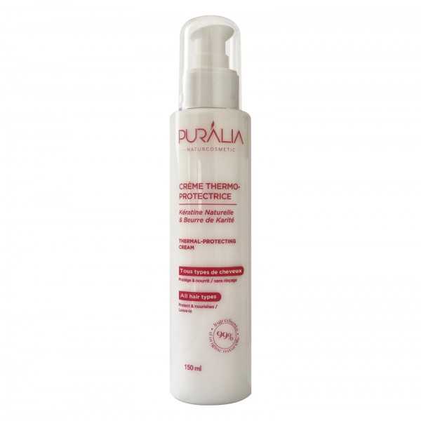PURALIA Crème Thermo-Protectrice à la Kératine & Karité Bio – 150 ml