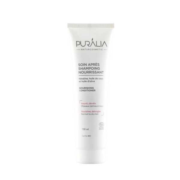 PURALIA Soin Après-Shampoing Nourrissant – Kératine, Ricin & Coco Bio – 150 ml