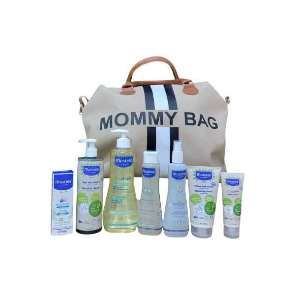 MUSTELA Sac Maternité Mommy Bag – Kit Naissance 7 Produits