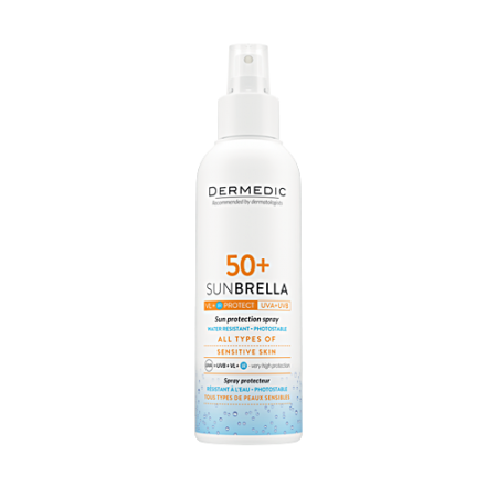 RayaPara - DERMEDIC BABY SUNBRELLA SPRAY SPF 50+ – 150ml - Parapharmacie au Meilleur Prix en Tunisie !