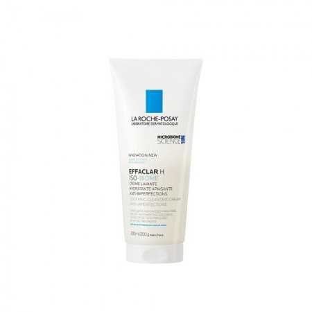 RayaPara - La Roche-Posay Effaclar H Iso-Biome Crème Lavante 200 ml – Nettoyant Apaisant Peaux Acnéiques - Parapharmacie au Meil